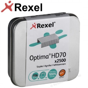 Picture of CX.2500 AGRAFES Nº70 REXEL OPTIMA HD70 (CX. METÁLICA)