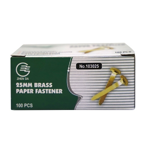 Picture of CAIXA 100 ATACHES LATÃO 25MM Nº5 FASTENER (103025)