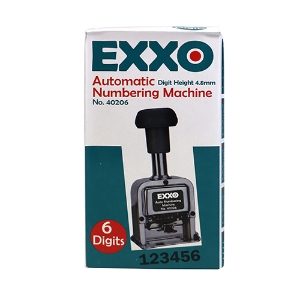 Picture of NUMERADOR AUTOMÁTICO EXXO METAL 6 BANDAS 4.8MM (40206)