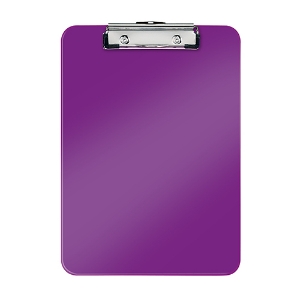 Picture of PRANCHETA A4 PLÁSTICO COM MOLA LEITZ WOW 3971 VIOLETA METÁLICO