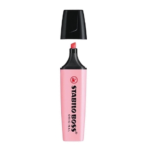 Picture of MARCADOR FLUORESCENTE STABILO BOSS PASTEL 70/129 ROSA BLUSH