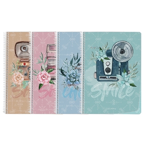 Picture of CADERNO ESPIRAL CAPA PP A4 80F PAJORY SELFIE XADREZ