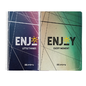 Picture of CADERNO ESPIRAL CAPA PP A4 80F PAJORY ENJOY XADREZ