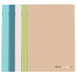 Picture of CADERNO AGRAFADO A5 60FOLHAS PAJORY NEO:STYLE PASTEL XADREZ