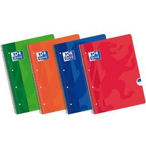 Picture of CADERNO ESPIRAL A4 50FOLHAS OXFORD SPIRALFLEX PAUTADO 400139592