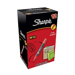 Picture of MARC. PERM. SHARPIE MARKER W10 P.BISEL. VERMELHO S0192675