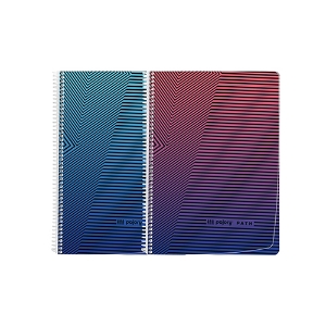 Picture of CADERNO ESPIRAL CAPA PP A4 80 FOLHAS PAJORY PATH PAUTADO
