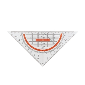 Picture of ESQUADRO GEOMÉTRICO 25CM ARISTO COM PEGA REMOVÍVEL (AR23008)