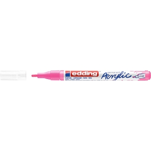 Picture of MARCADOR EDDING ACRYLIC F 5300 ROSA FLUORESCENTE
