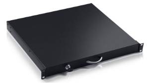 Picture of Gaveta frontal rack 19" preta - Unidades de altura: 1 U